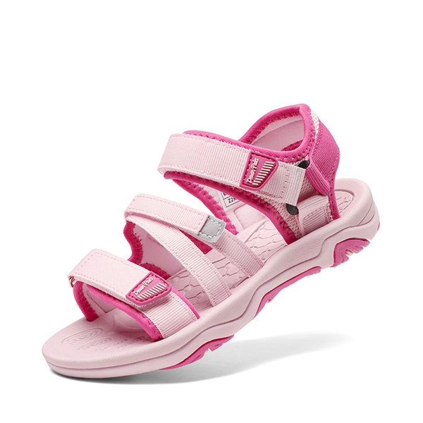 Kids Outdoor Athletic Sport Sandals - PINK HOT PINK - 1